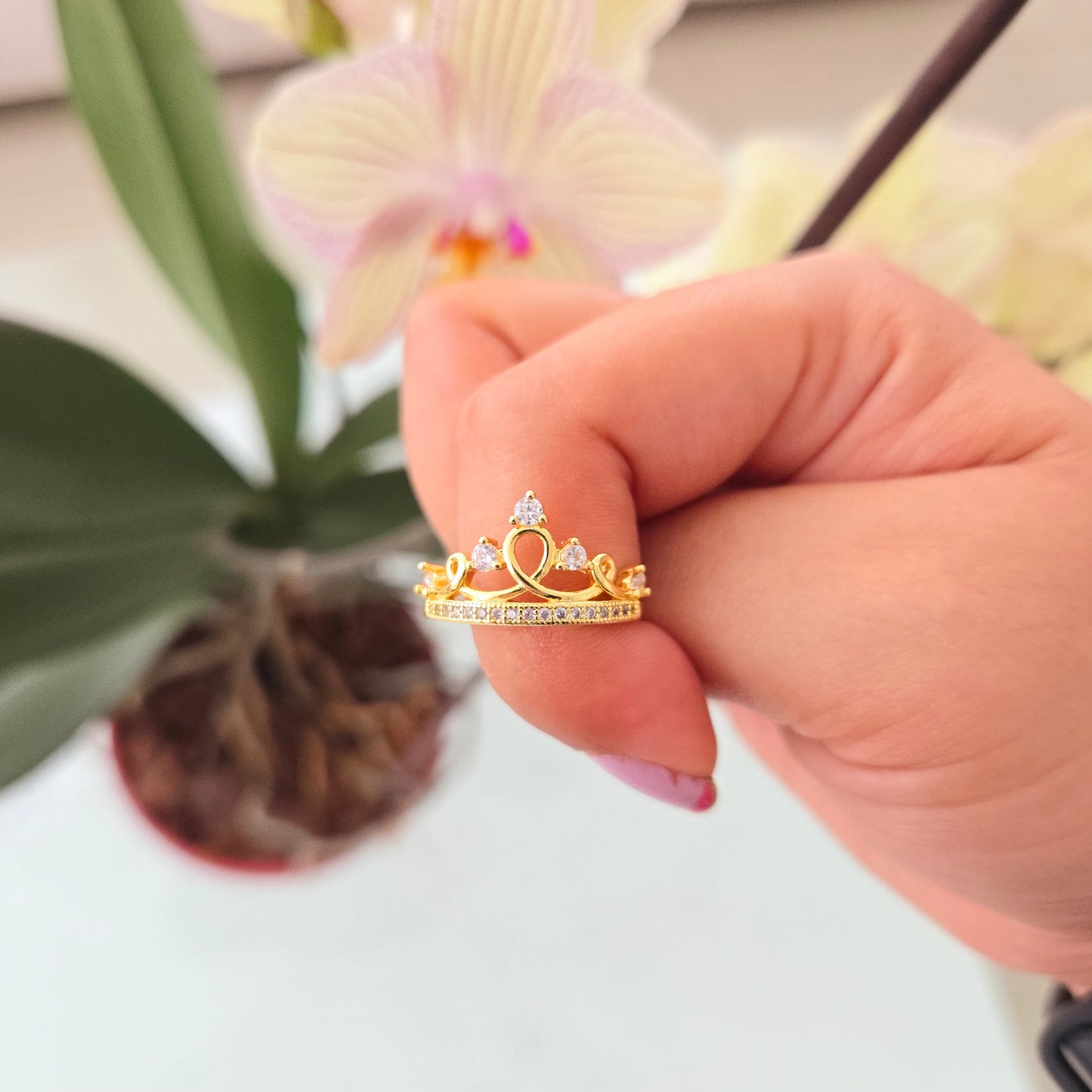 Anillo Promesa Corona