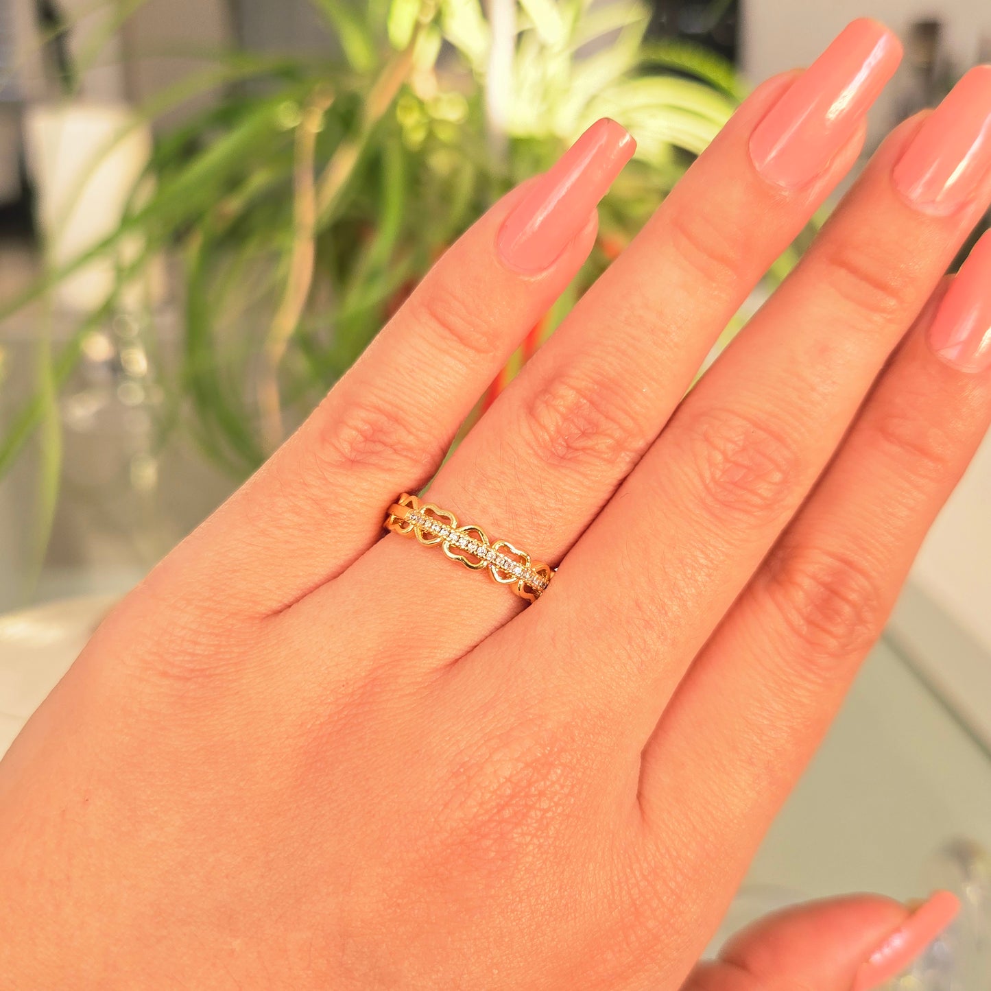 Anillo Corazones