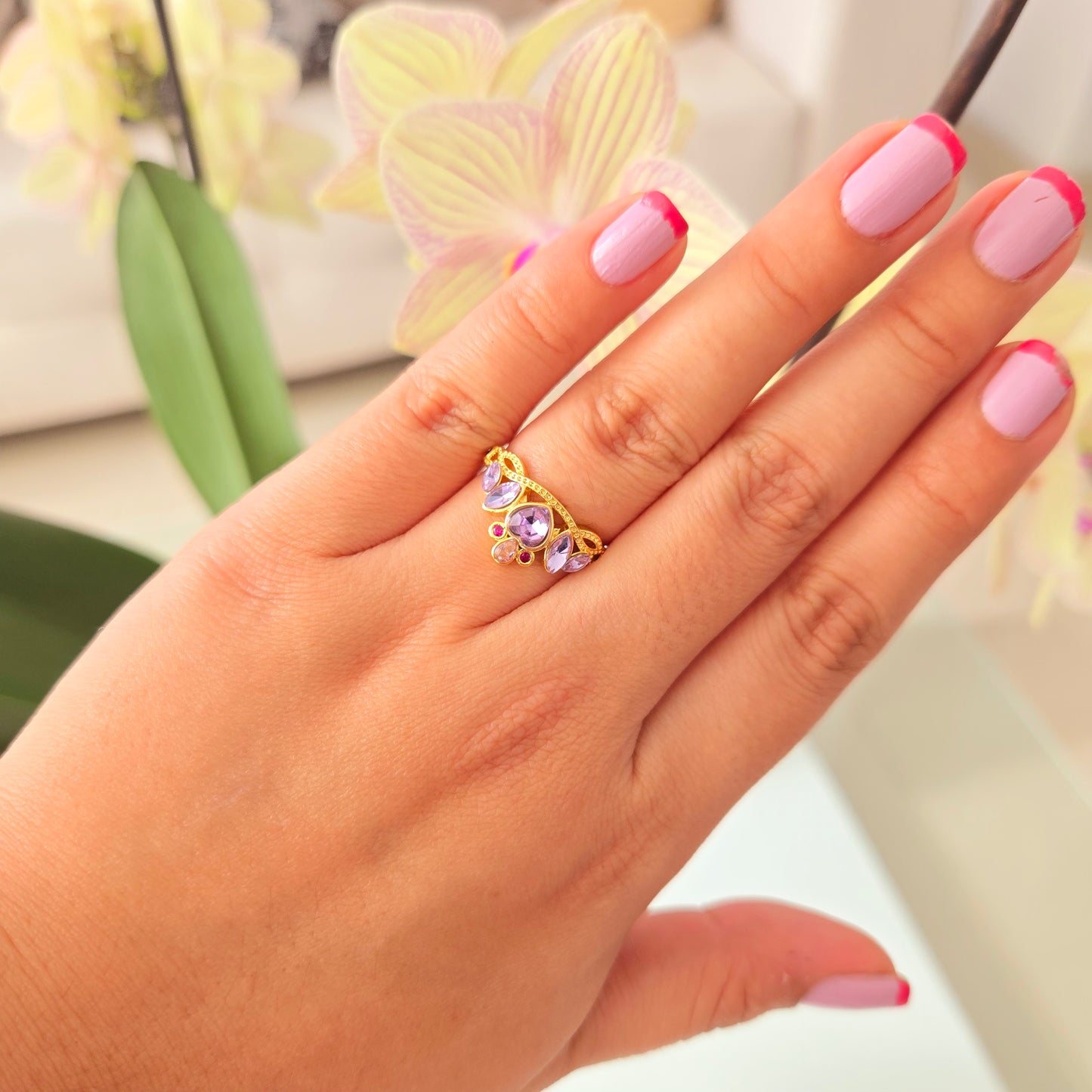Anillo Princesa Lila