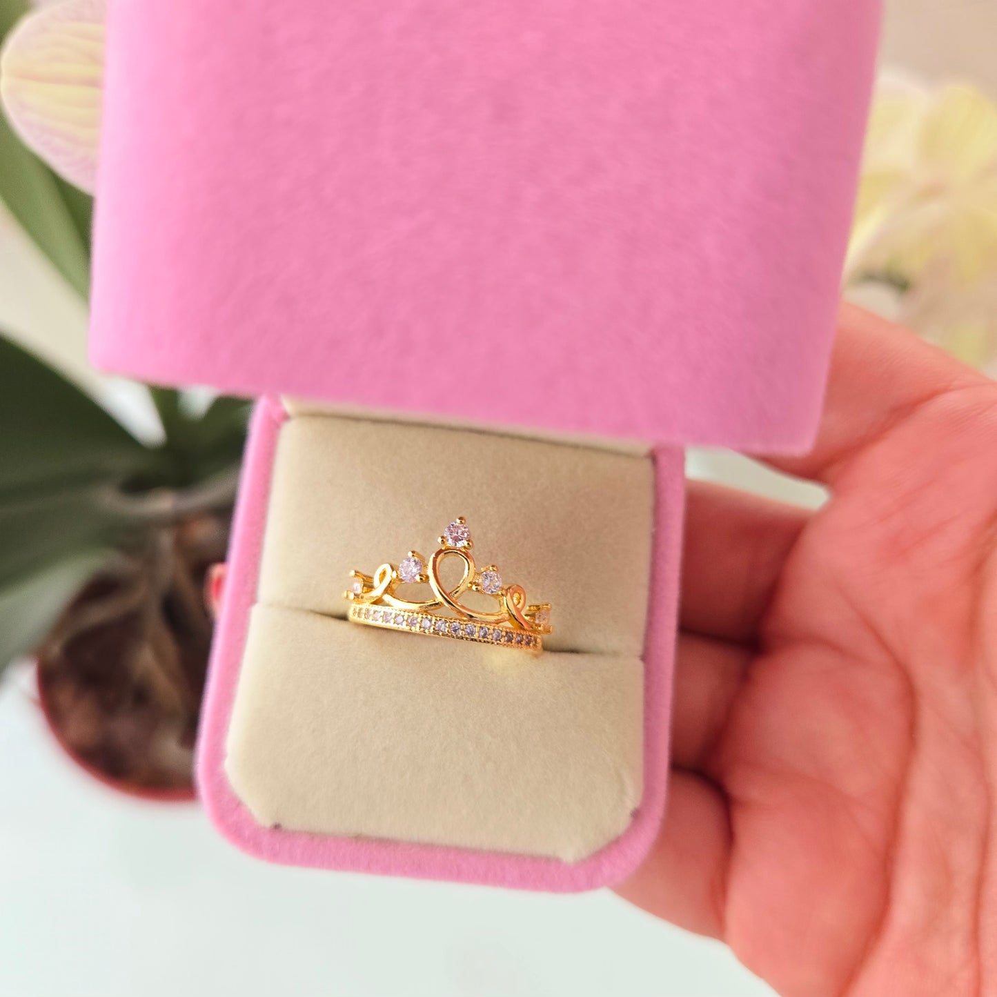 Anillo Promesa Corona