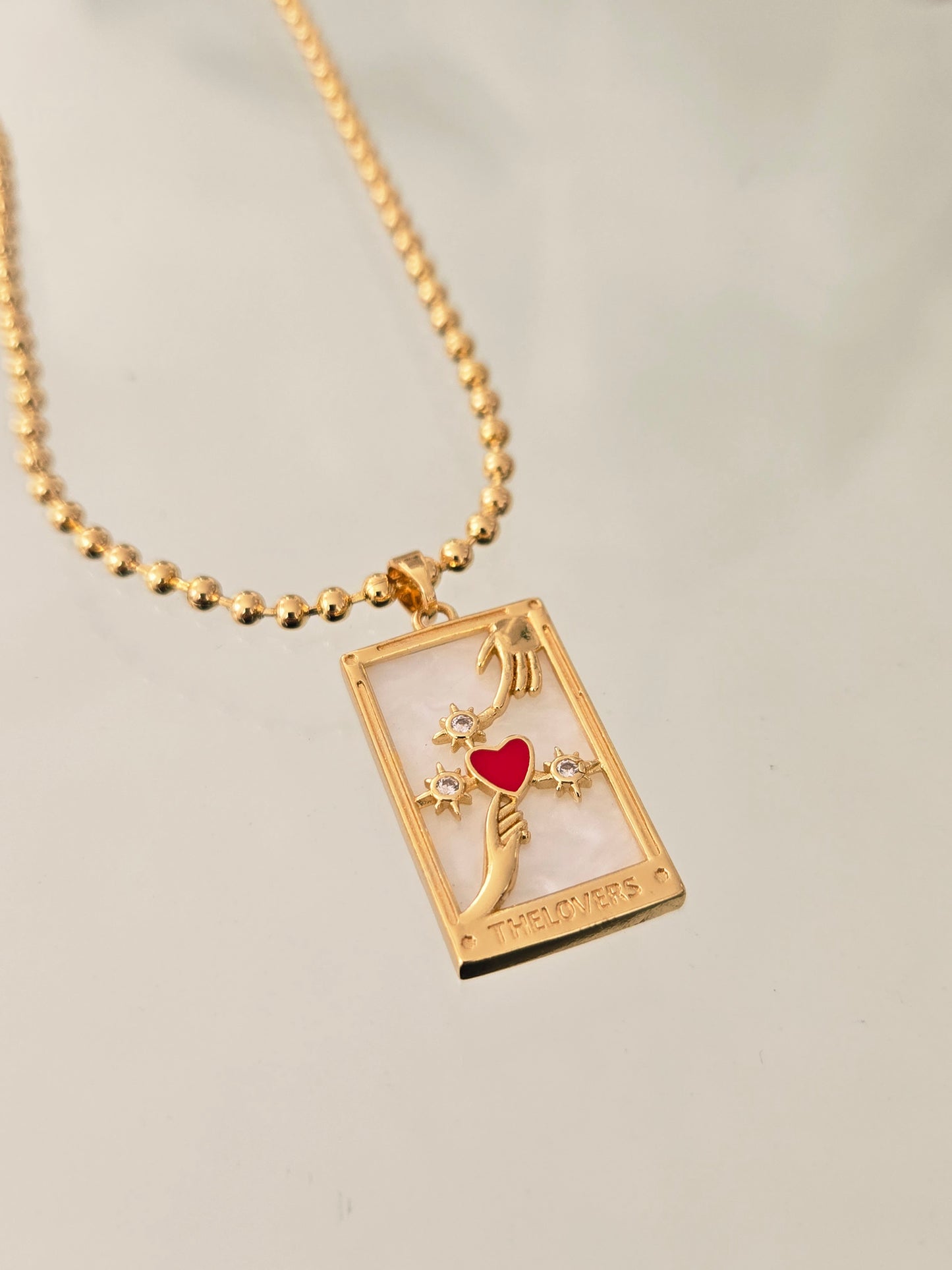 Cadena Placa de Los Enamorados