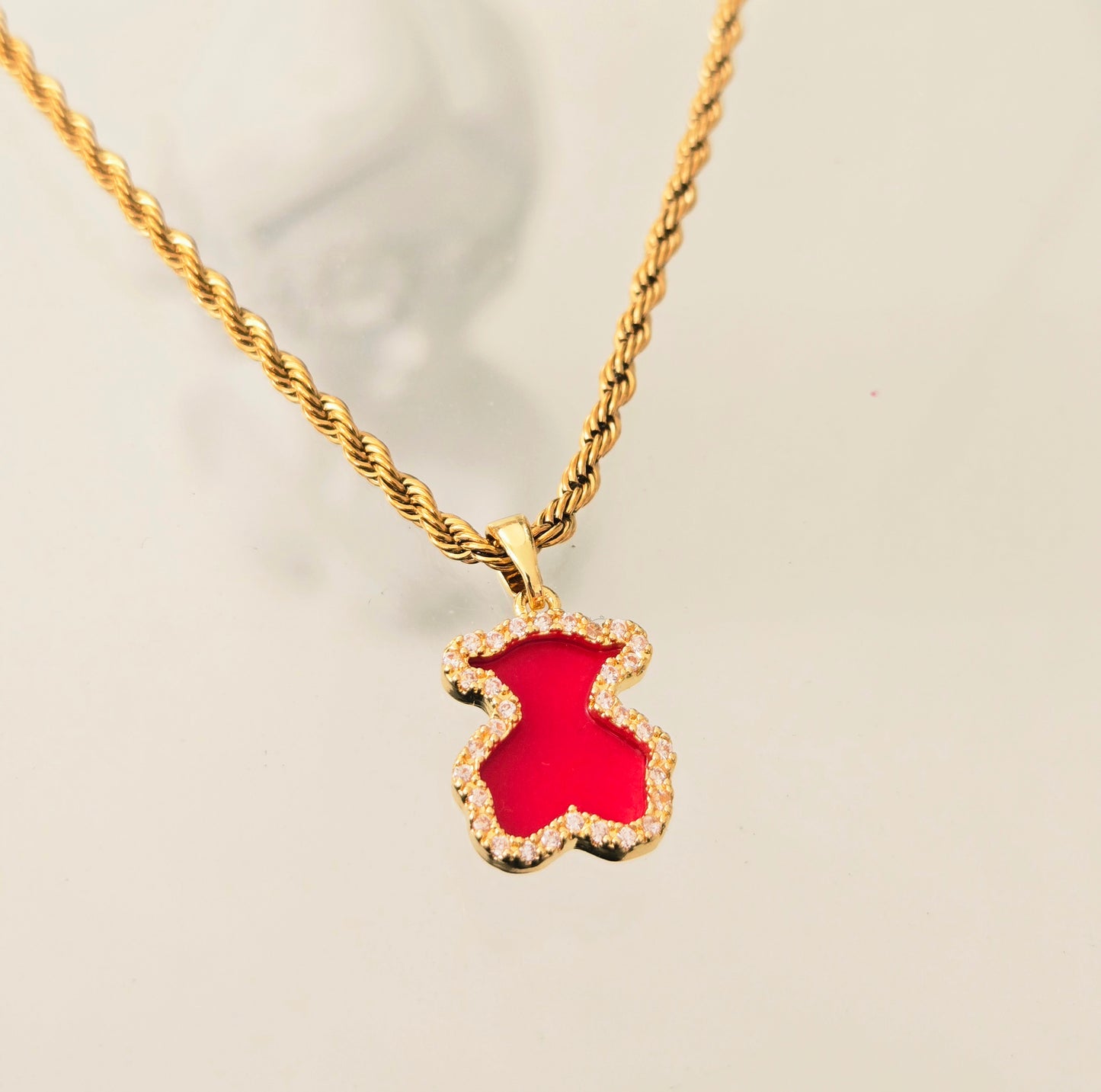 Collar Tous Lazzo Rojo
