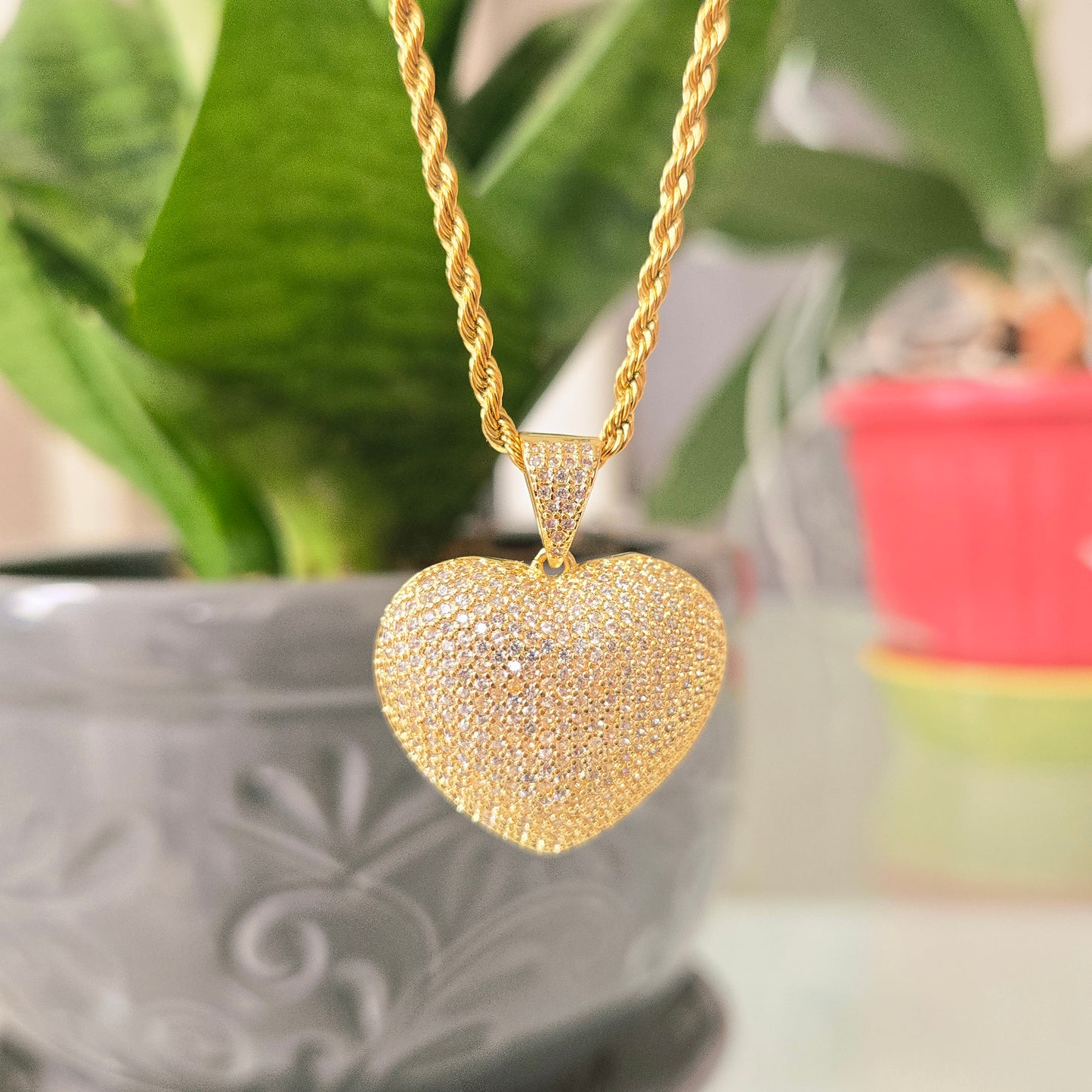 Cadena Maxi Corazón Circones