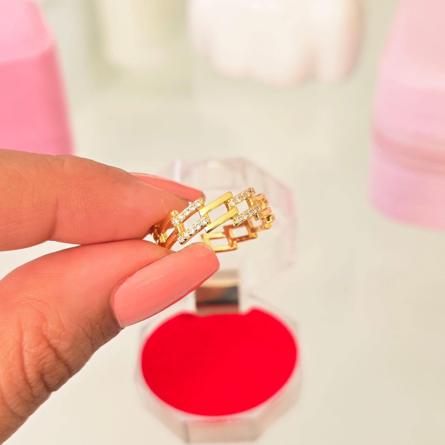 Anillo Ibis Con Cofre