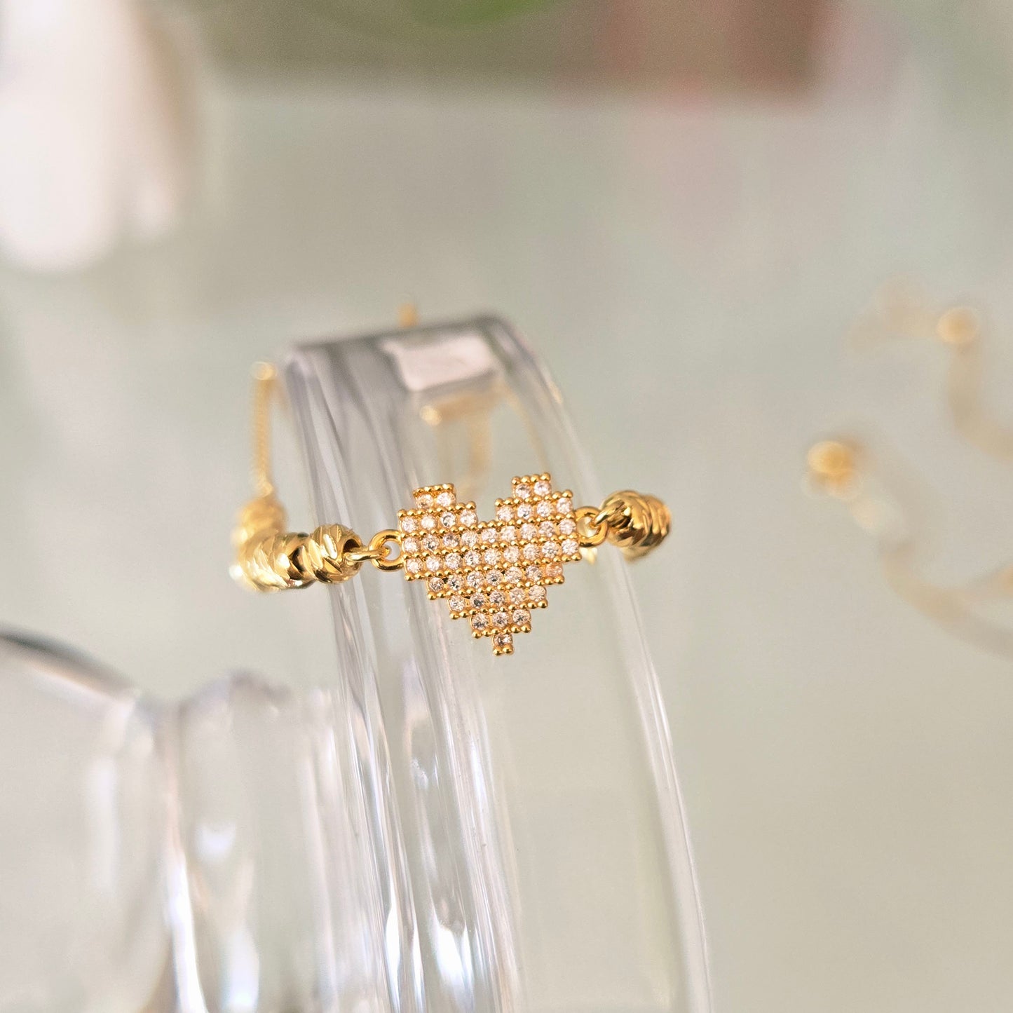 Pulsera Corazón Pixel