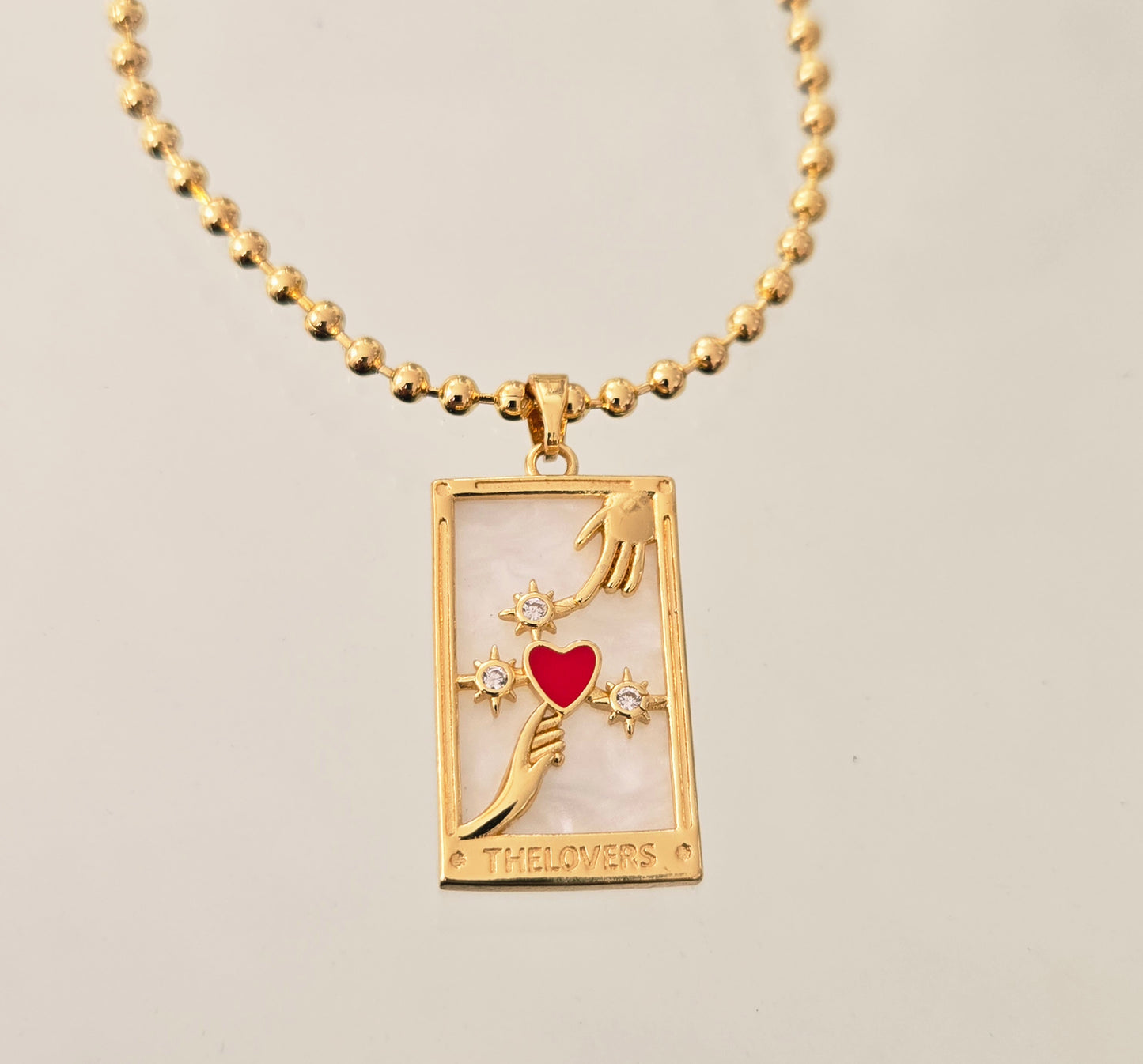 Cadena Placa de Los Enamorados