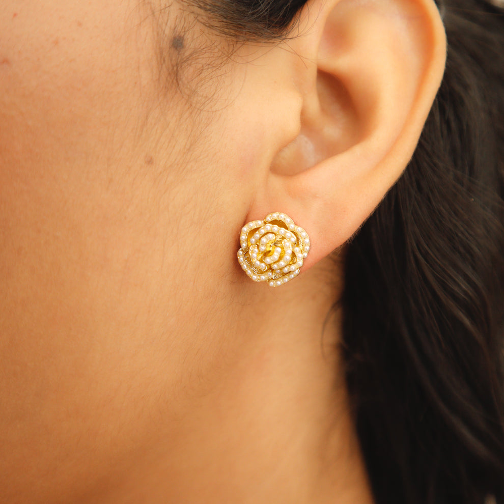Topos Flor Perlas