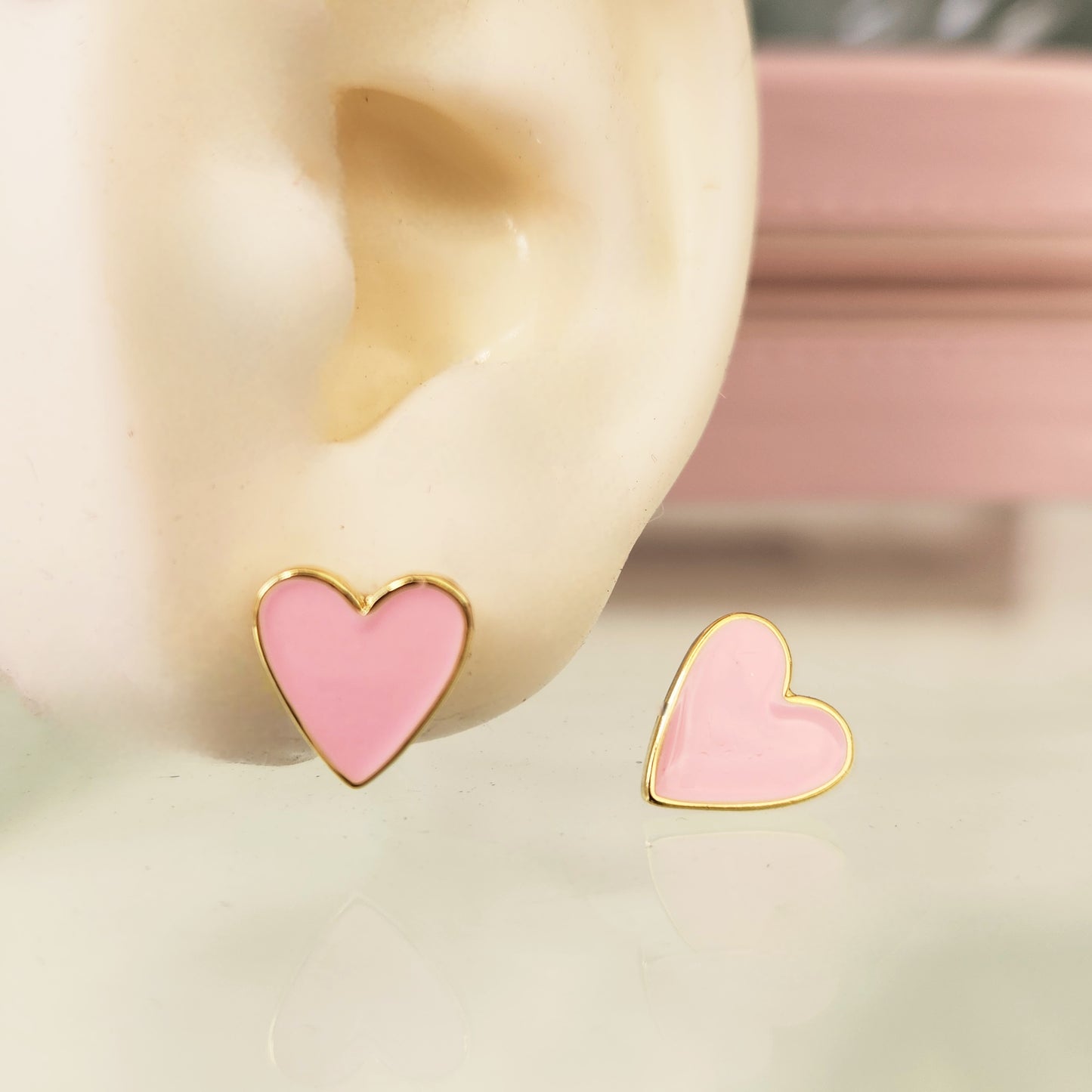 Topos Corazón Rosa