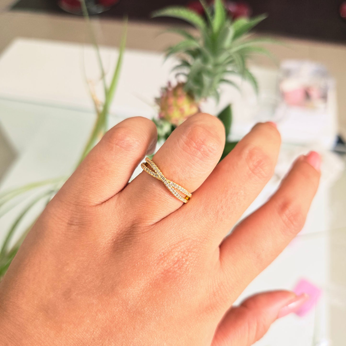 Anillo Infinito Con Cofre
