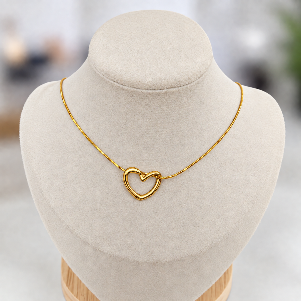 Cadena Corazón Acero