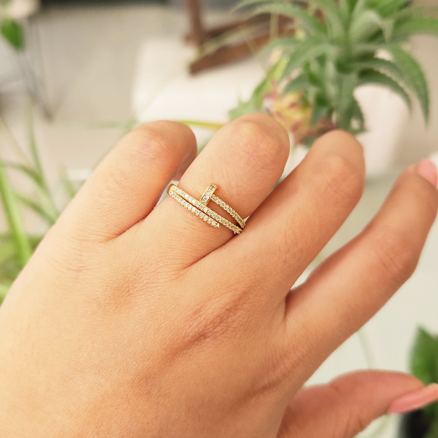 Anillo Clavo Microcircones