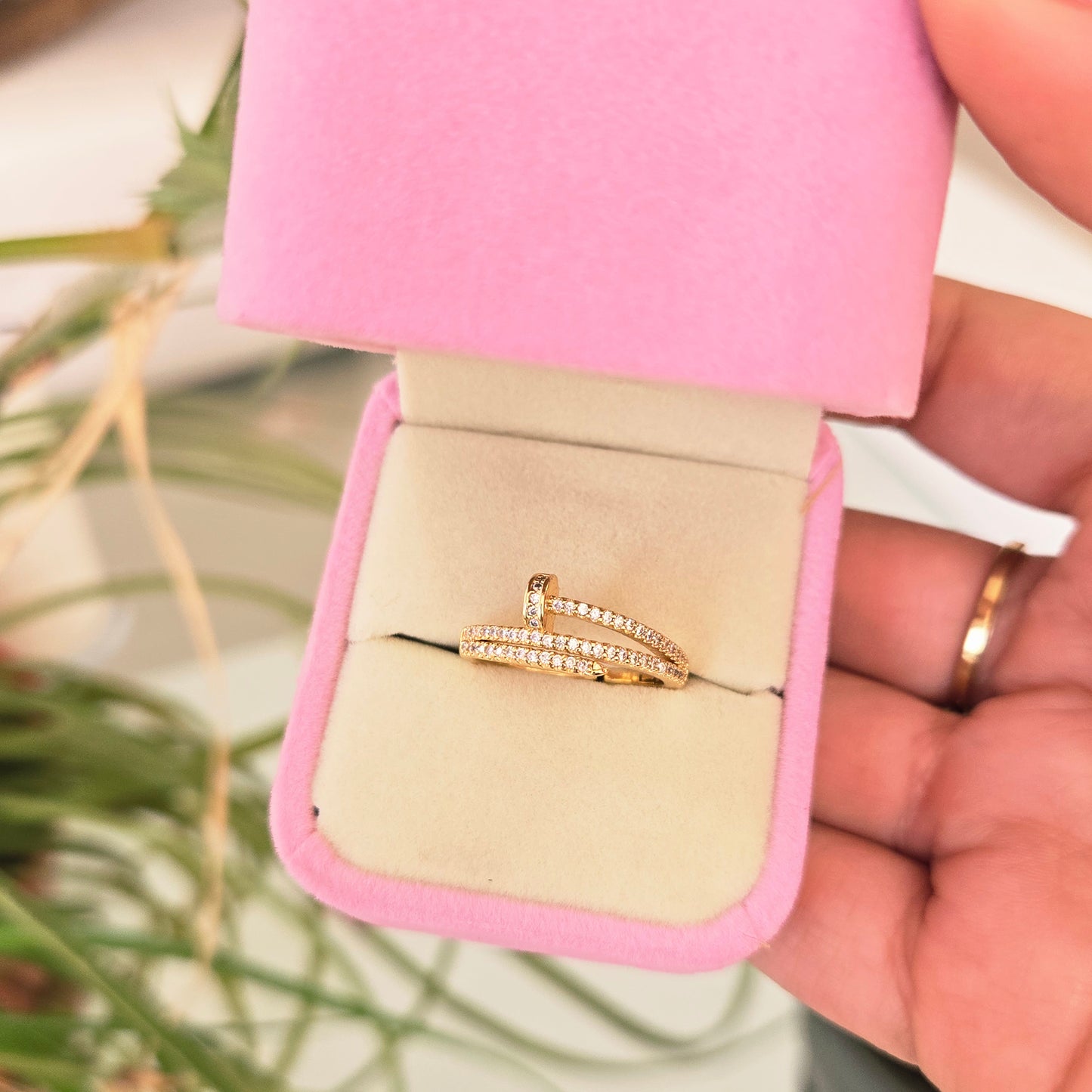 Anillo Clavo Microcircones