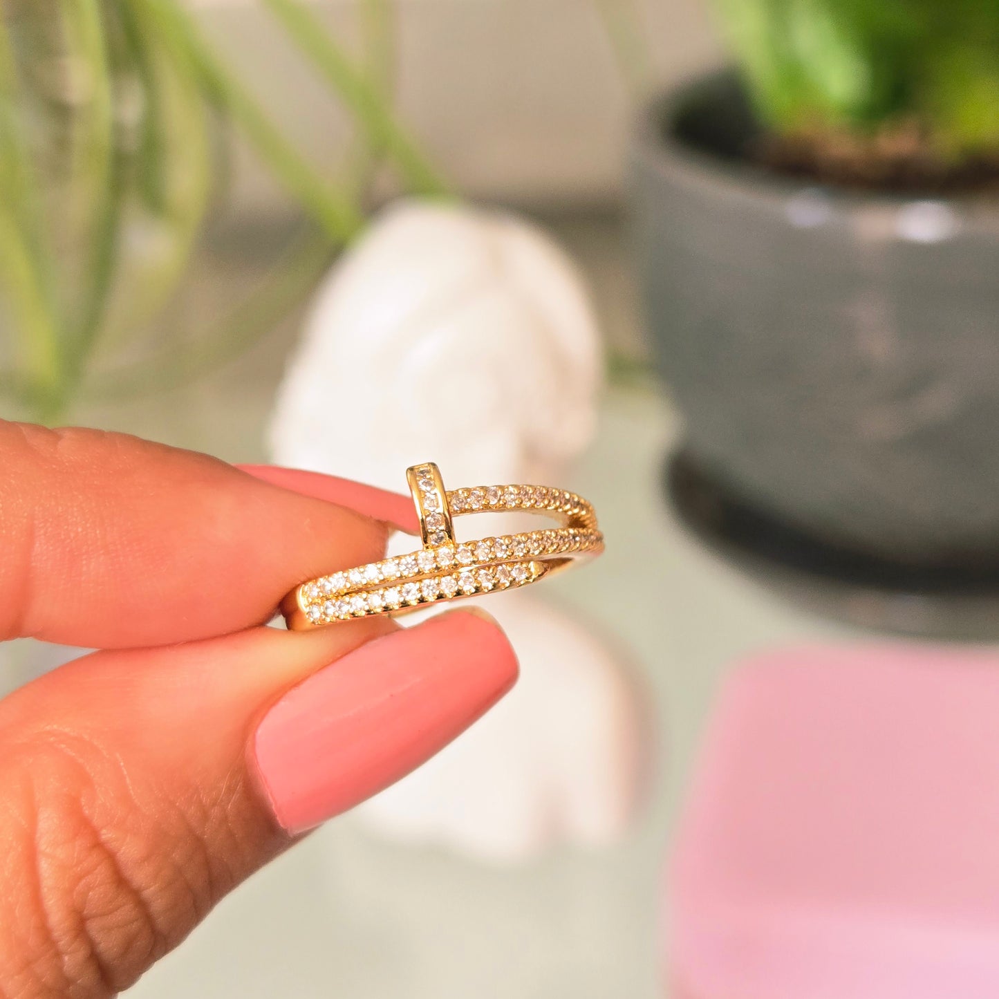 Anillo Clavo Microcircones