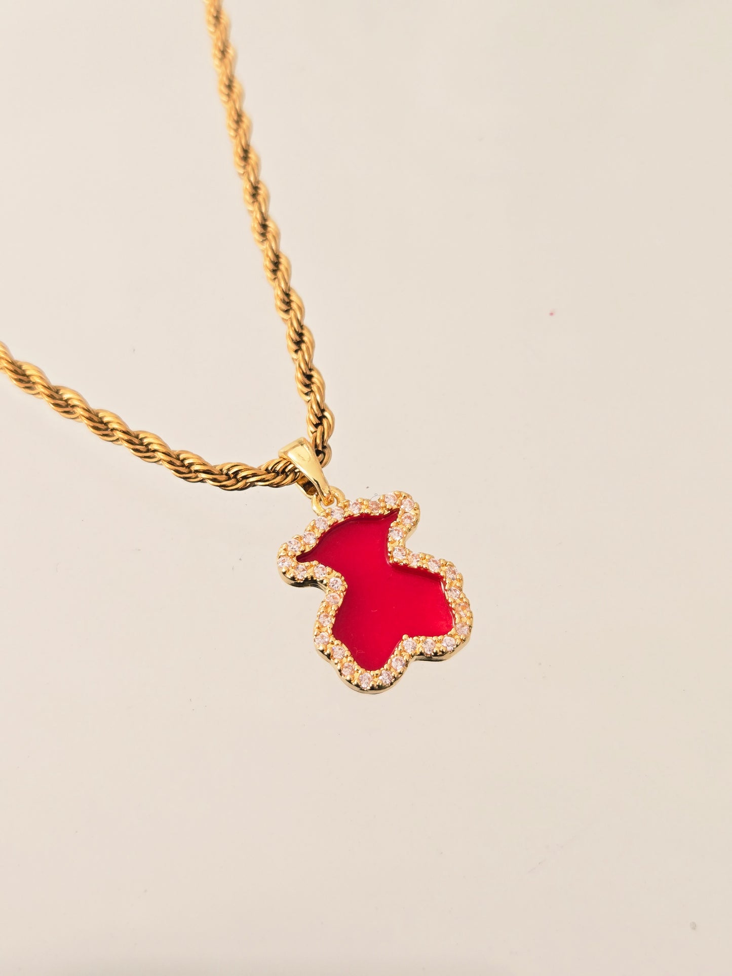 Collar Tous Lazzo Rojo