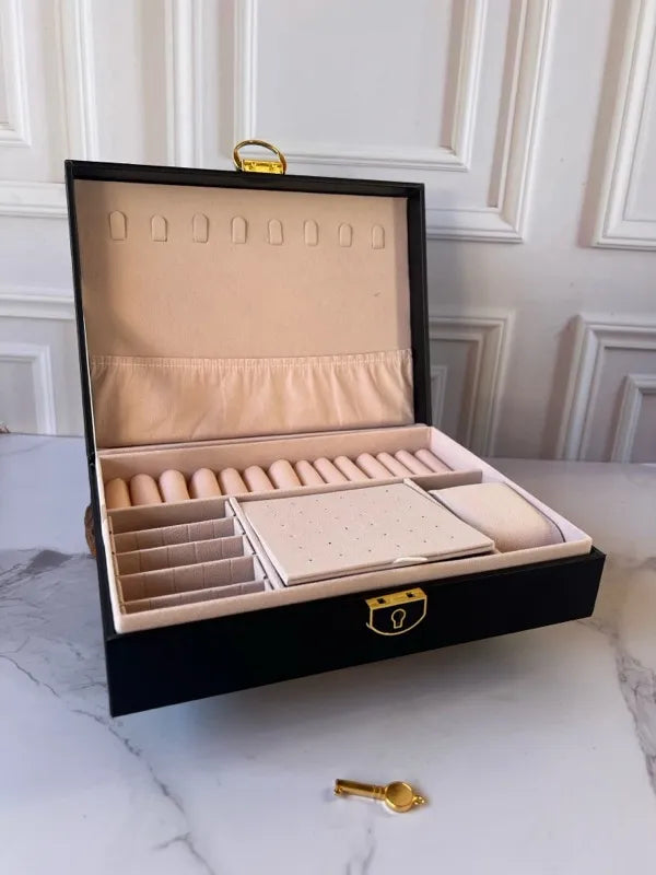 Joyero Grande Luxury Negro