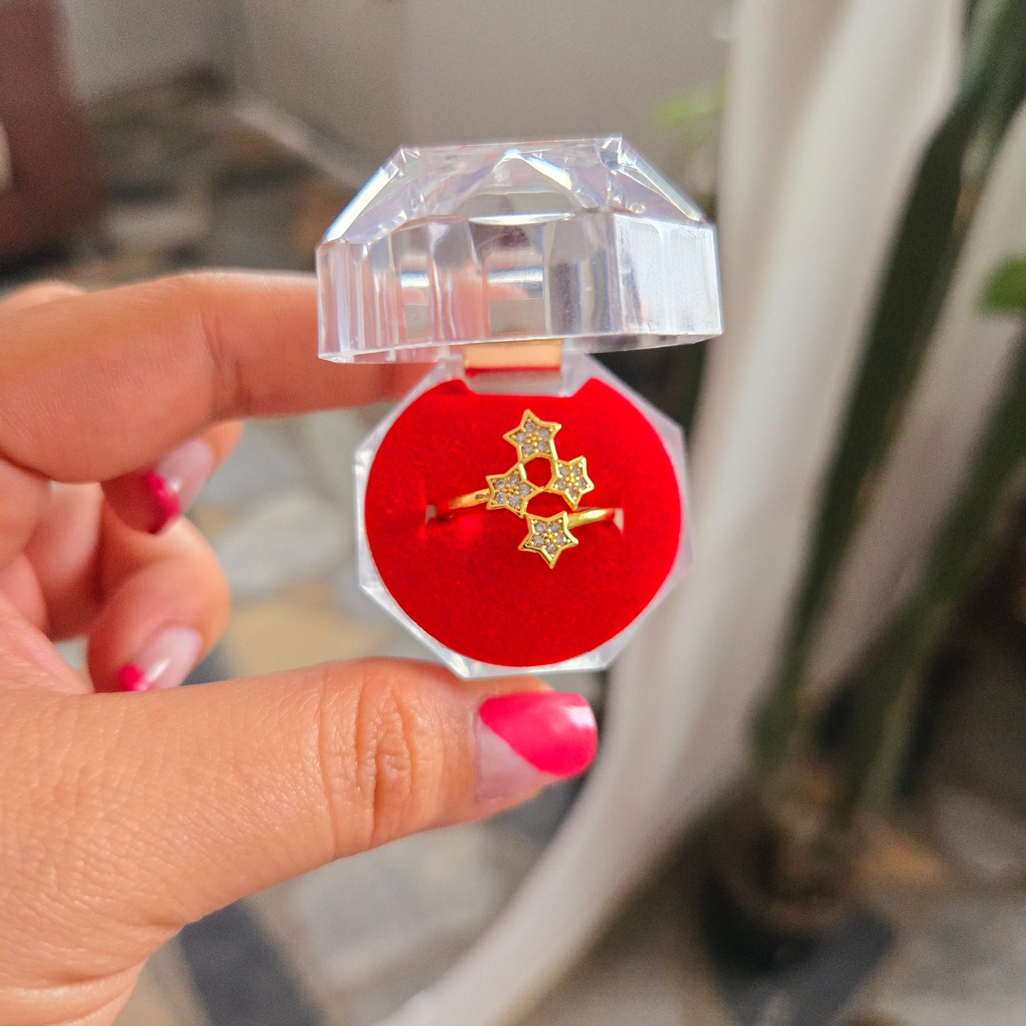 Anillo Estrellas Circones