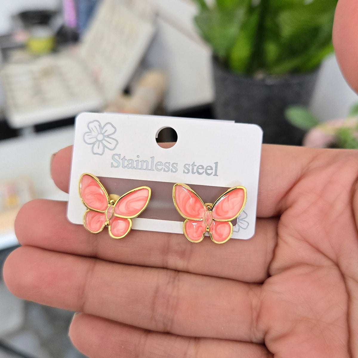 Topos Mariposa Anaranjado