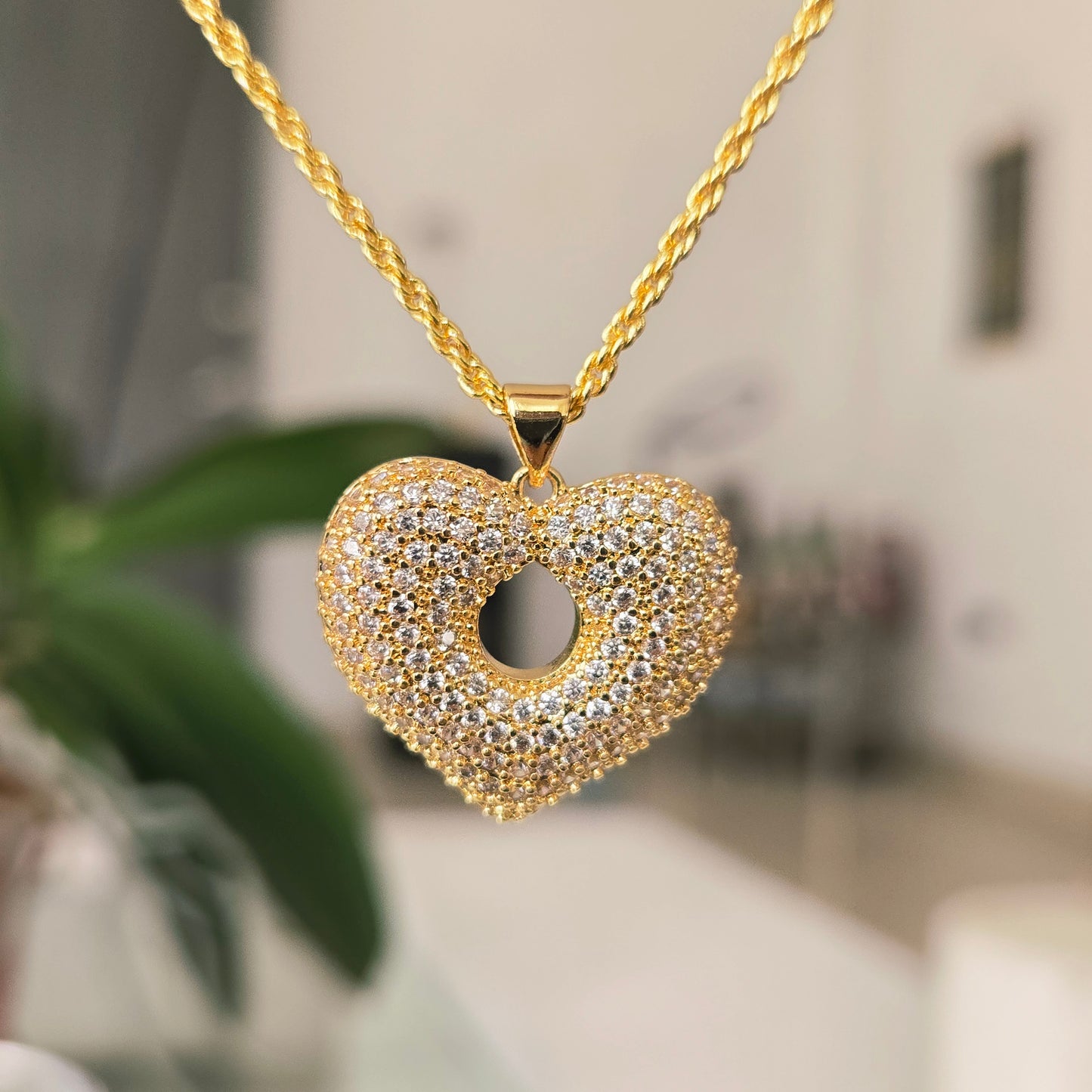 Collar Corazón Maxi