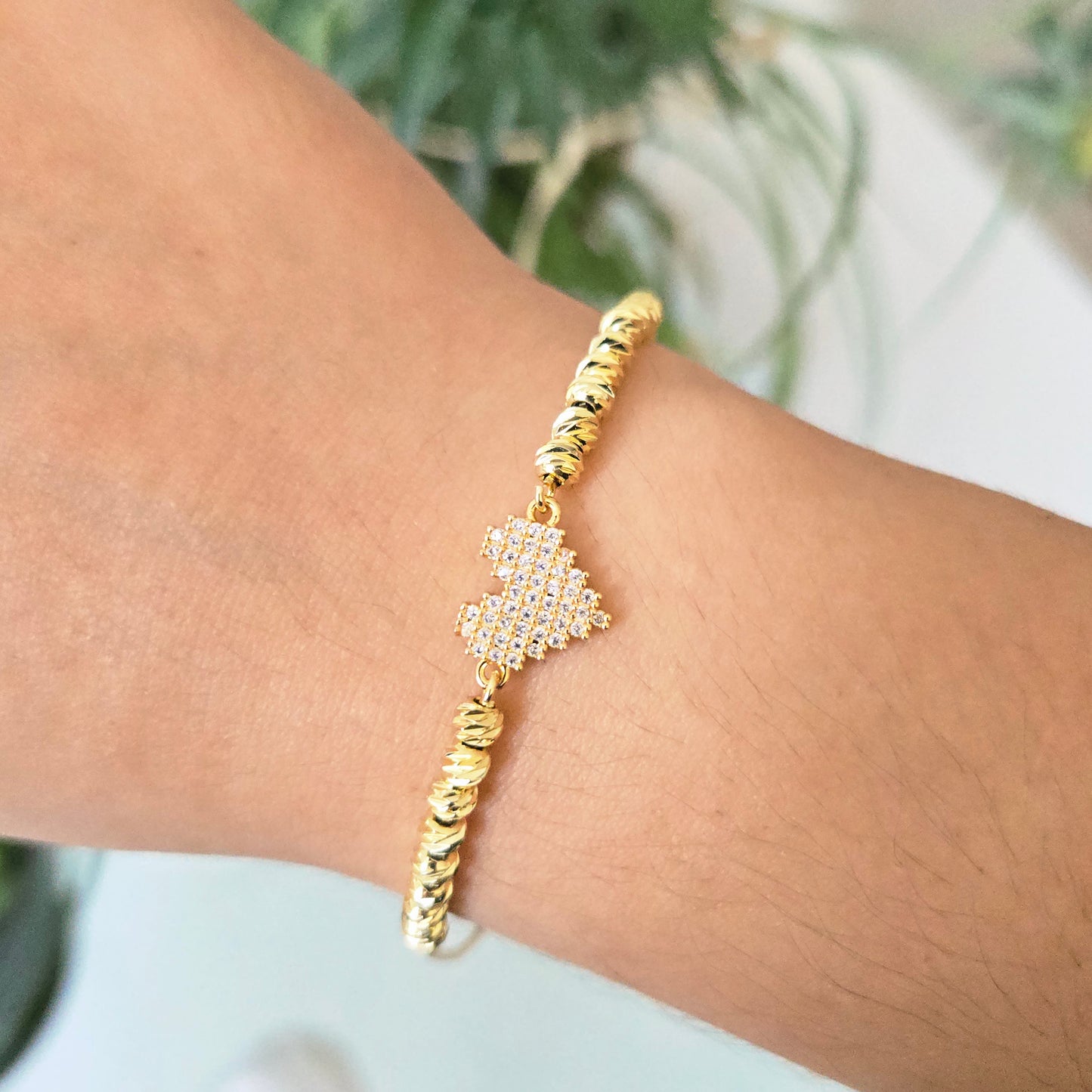 Pulsera Corazón Pixel