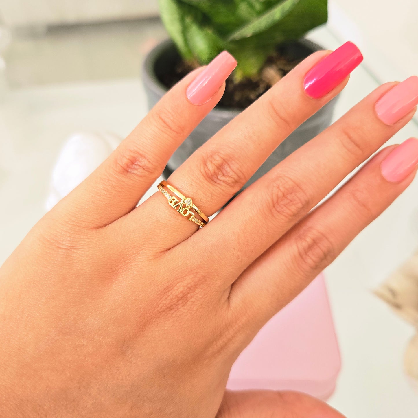 Anillo Love con Cofre