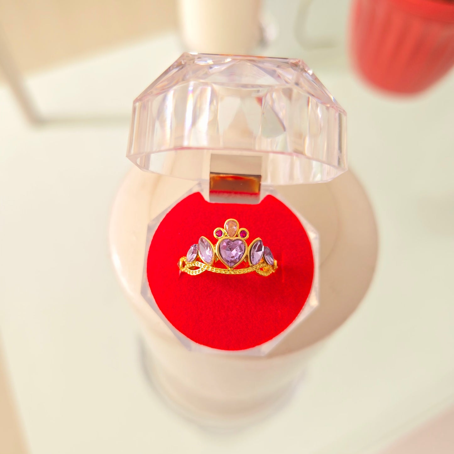 Anillo Princesa Lila