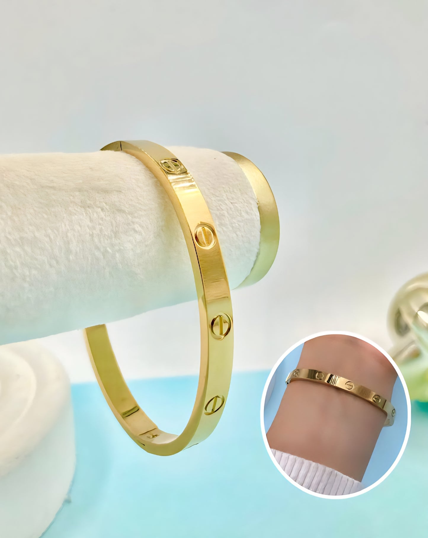 Brazalete Cartier En Acero