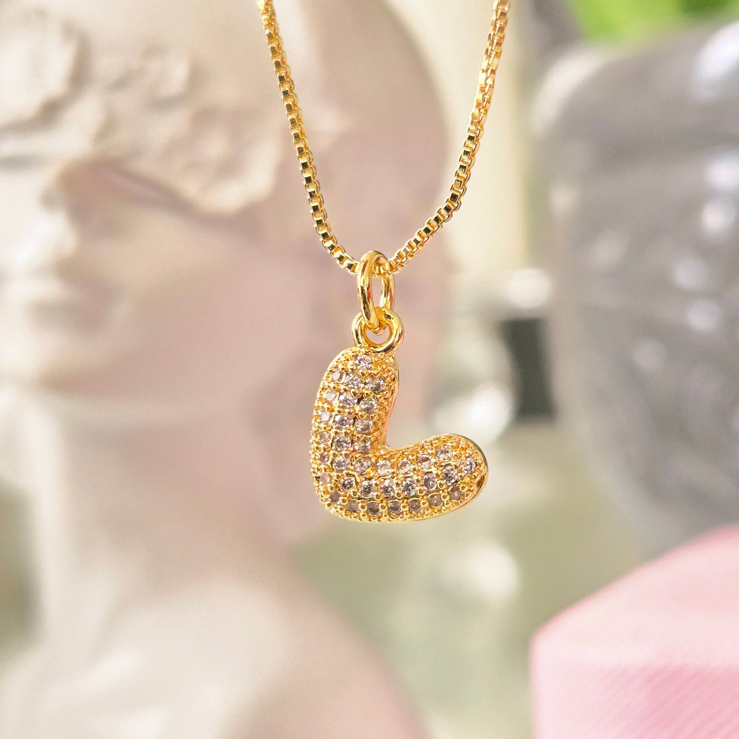 Cadena Corazón Mini Circones