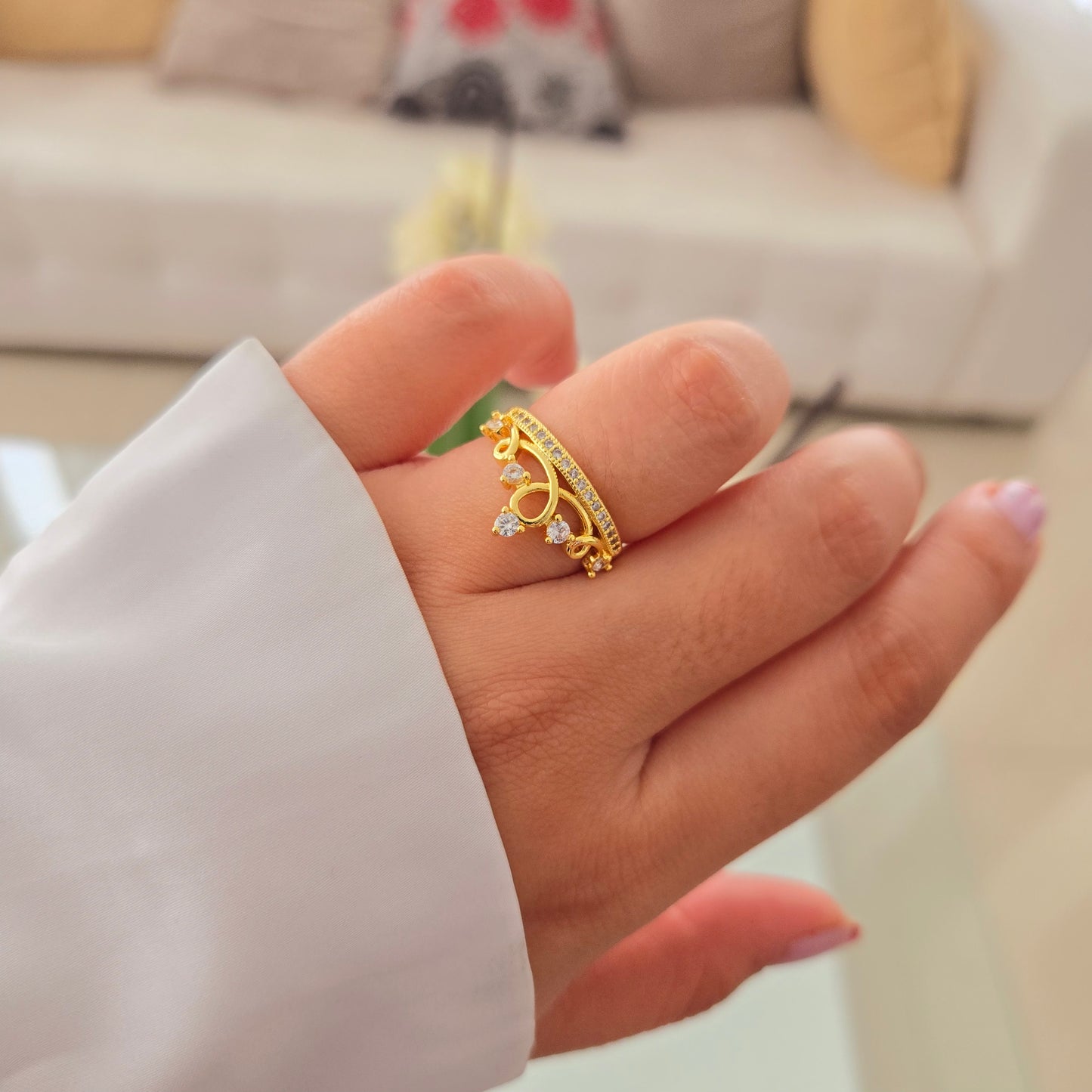 Anillo Promesa Corona