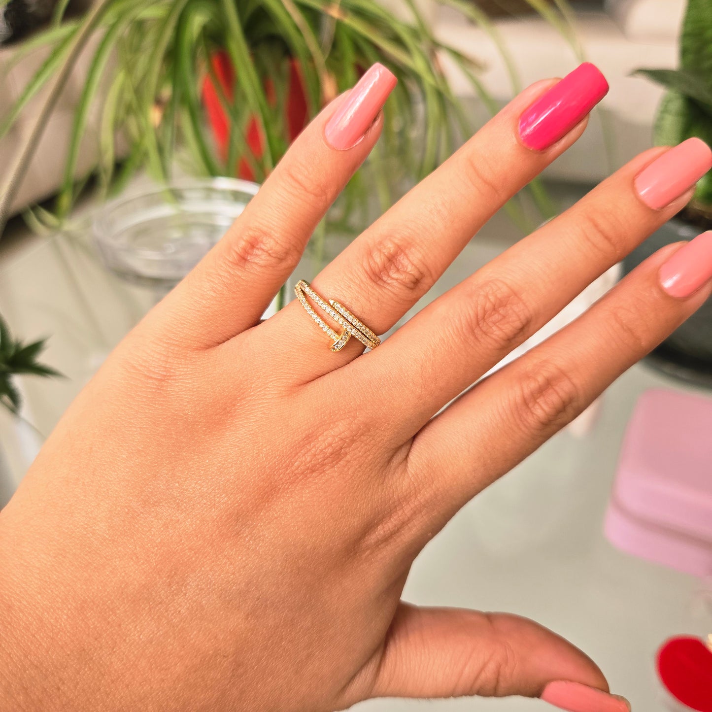 Anillo Clavo Microcircones