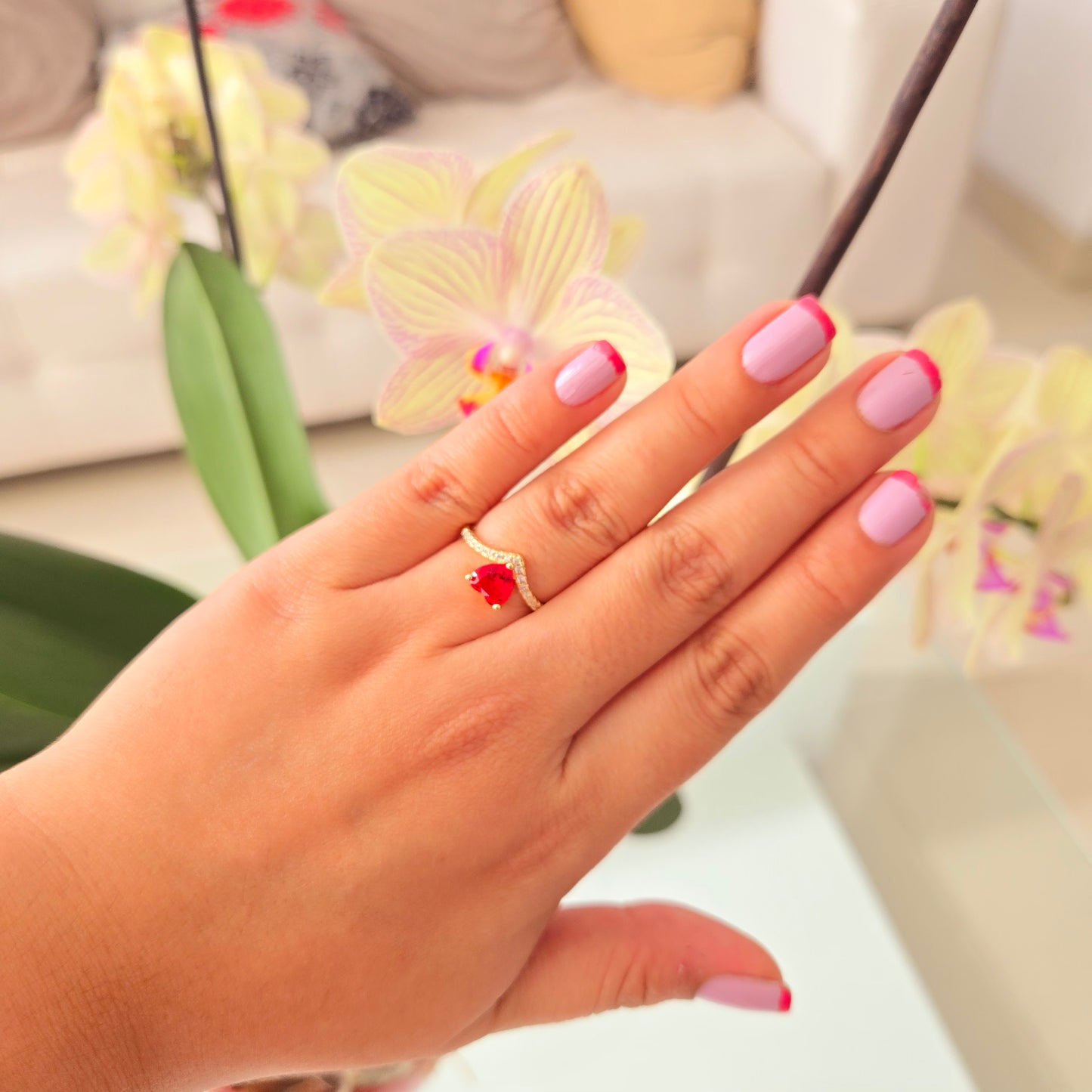 Anillo Promesa Rojo