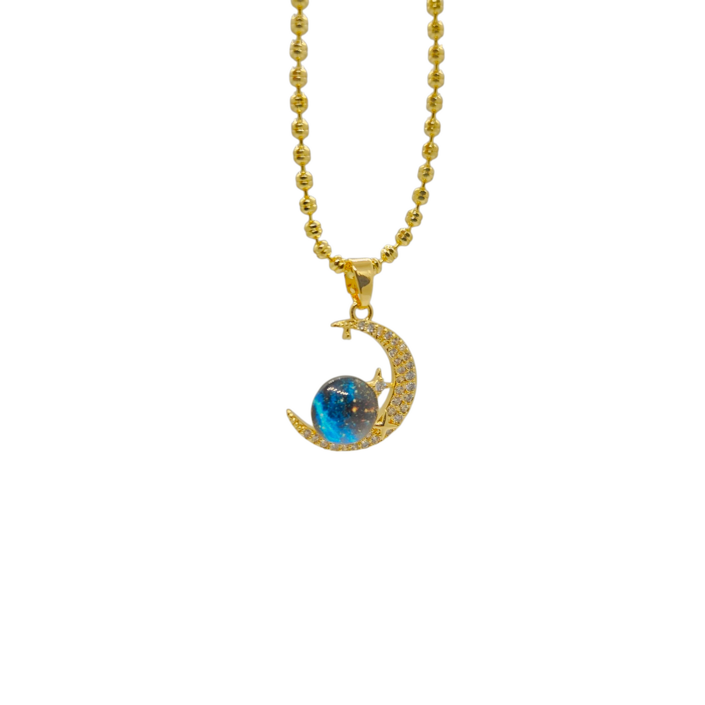 Collar Luna Galaxia