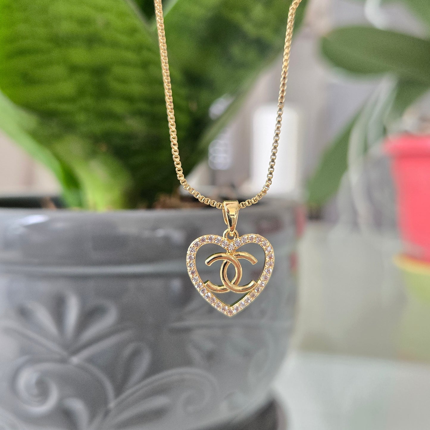 Cadena Chanel Circones