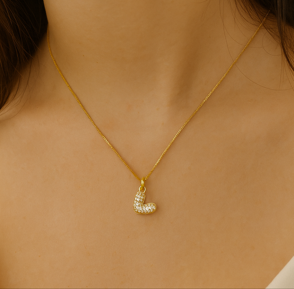 Cadena Corazón Mini Circones