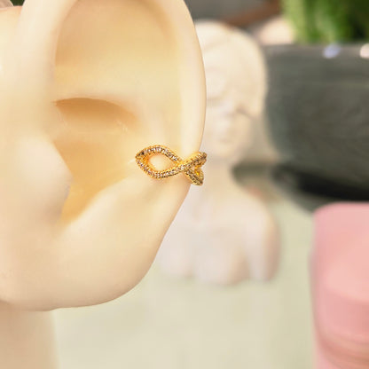 Ear Cuff Infinito