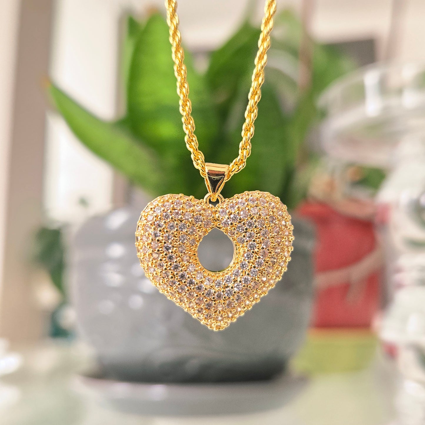 Collar Corazón Maxi