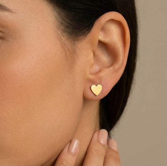 Topos Mini Corazón Acero