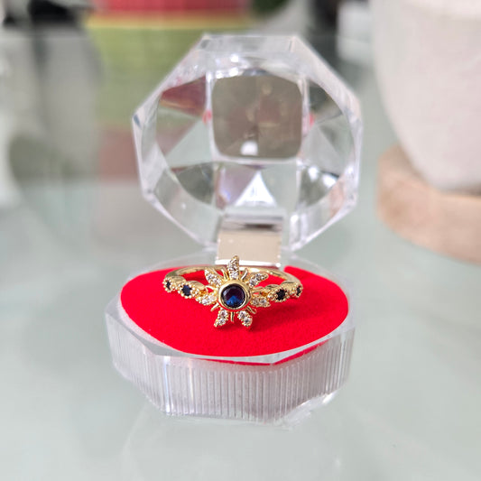 Anillo Sol Zafiro II