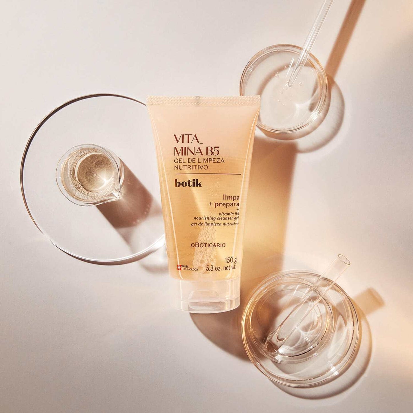 Gel de limpieza nutritivo vitamina B5 150G Botik