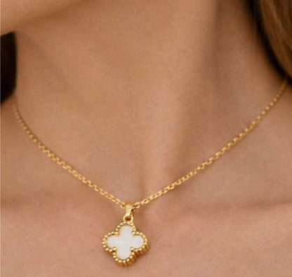 Cadena Van Cleef Blanco Acero