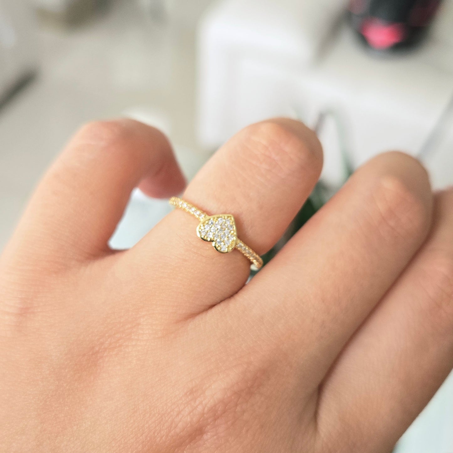 Anillo Promesa Corazón