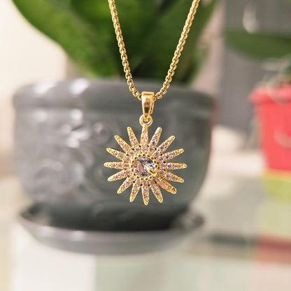 Cadena Sol Destellos