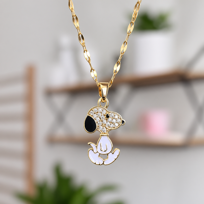 Cadena Snoopy Acero