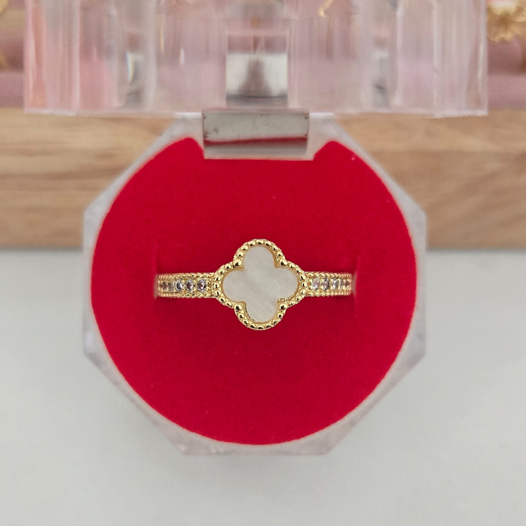 Anillo Trébol Nacarado
