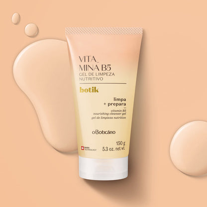 Gel de limpieza nutritivo vitamina B5 150G Botik