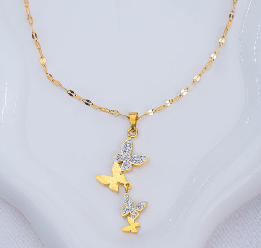 Cadena Mariposa Acero