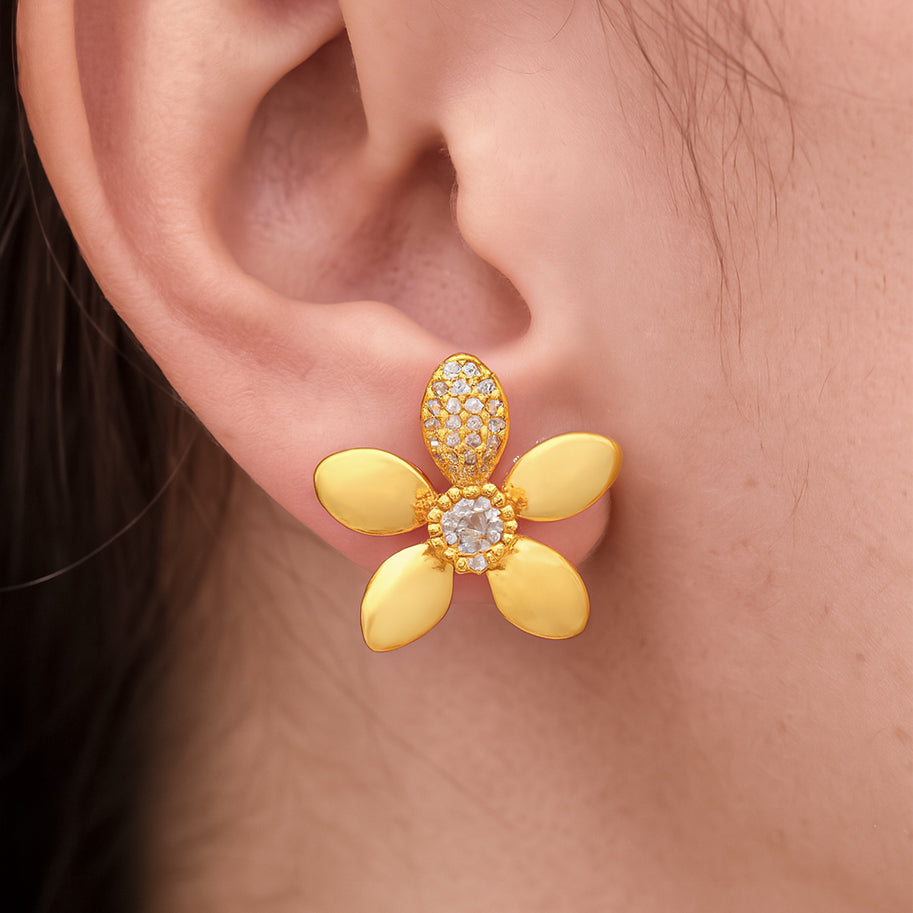 Aretes Flor