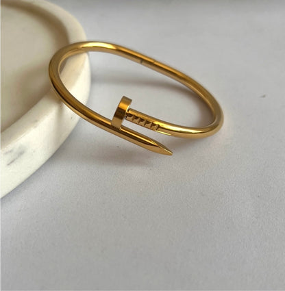 Brazalete Cartier Clavo Acero