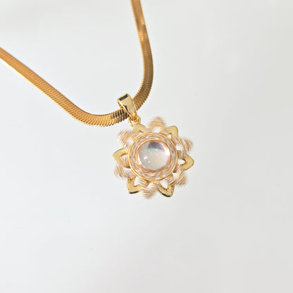 Cadena Sol Tornasol Giratorio