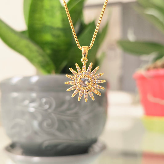 Cadena Sol Destellos