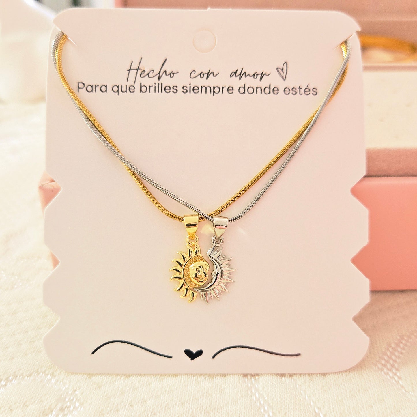 Cadenas Pareja Sol y Luna